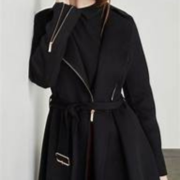 BCBGMaxazria Black Ryan Coat
